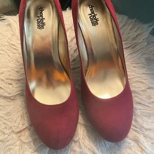 Charlotte russe red high heel